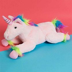 Růžová plyšová hračka Just 4 Kids Unicorn Magic