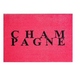 Růžová rohožka Mint Rugs StateMat Champagne, 50 x 75 cm