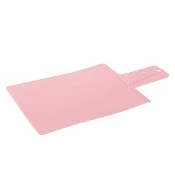 Růžové silikonové prkénko Tantitoni Chopity Chop, 38,5 x 21,5 cm