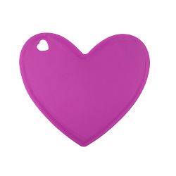 Růžové silikonové prkénko ve tvaru srdce Tantitoni Lovely