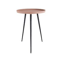Růžový příruční stolek Leitmotiv Nimble