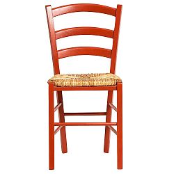 Sada 2 červených jídelních židlí Marckeric Paloma