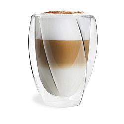 Sada 2 dvojitých skleni Vialli Design Latte