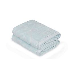 Sada 2 modrých ručníků Velver, 50 x 90 m