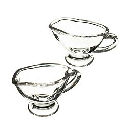 Sada 2 skleněných omáčníků Kitchen Craft Master Glass, 400 ml