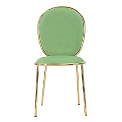 Sada 2 zelených jídelních židlí Mauro Ferretti Emily