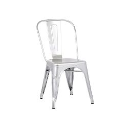 Sada 2 židlí ve stříbrné barvě Leitmotiv Dazzle