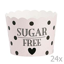 Sada 24 pečicích košíčků Miss Étoile Sugar Free