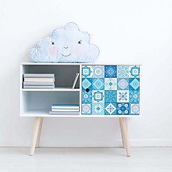Sada 24 samolepek na nábytek Ambiance Tiles Stickers For Furniture Jeni, 15 x 15 cm