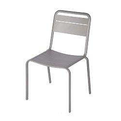 Sada 4 šedých zahradních židlí Ezeis Lambretta