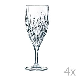 Sada 4 sklenic z křišťálového skla Nachtmann Imperial Iced, 340 ml