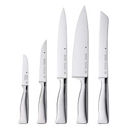 Sada 5 nožů s z nerezová oceli WMF Cromargan® Gourmet