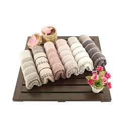 Sada 6 ručníků z bavlny Bombeli Wash, 30 x 50 cm
