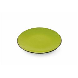 Sada 6 zelených kameninových talířů Villa d´Este Baita, ø 18,5 cm