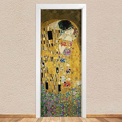 Samolepka na dveře LineArtistica Bacio Klimt, 80 x 215 cm