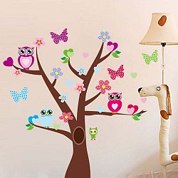 Samolepka Tree and Butterflies on Tree