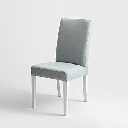 Šedá židle s bílými nohami Custom Form Wilton