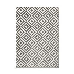 Šedo-bílý koberec Think Rugs Matrix Grey White, 160 x 220 cm
