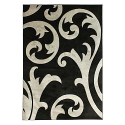 Šedočerný koberec Flair Rugs Elude Grey Black, 80 x 150 cm