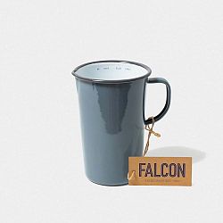 Šedý smaltovaný džbán Falcon Enamelware DoublePint, 1,137 l