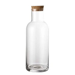 Skleněná lahev s korkovou zátkou Bloomingville