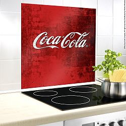 Skleněný kryt na zeď u sporáku Wenko Coca-Cola Classic, 60 x 50 cm