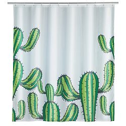 Sprchový závěs Wenko Cactus, 180 x 200 cm