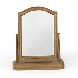 Stojací zrcadlo z dubového dřeva VIDA Living Carmen