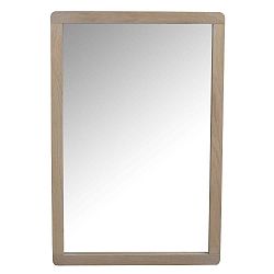 Světlé dubové zrcadlo Rowico Gorgona