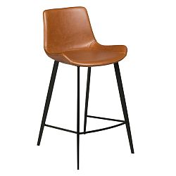 Světle hnědá koženková barová židle DAN-FORM Denmark Hype