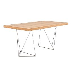 Světle hnědý stůl TemaHome Multi, 180 cm