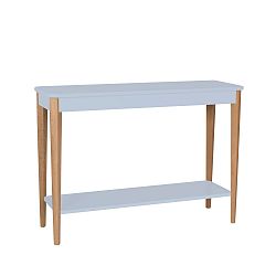 Světle šedý konzolový stolek Ragaba Ashme, šířka 105 cm