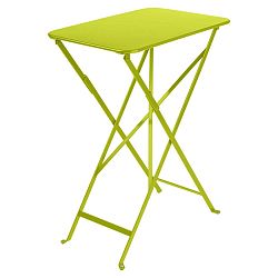 Světle zelený zahradní stolek Fermob Bistro, 37 x 57 cm