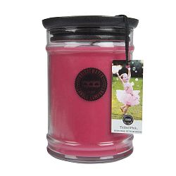 Svíčka ve skleněné dóze Bridgewater Candle Company Tickled Pink, doba hoření 140-160 hodin