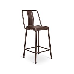 Tmavě hnědá barová židle Design Twist Magoye
