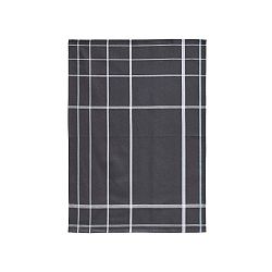 Tmavě šedá bavlněná kuchyňská utěrka Zone Garro, 50 x 70 cm