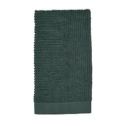 Tmavě zelený ručník Zone Classic, 50 x 100 cm
