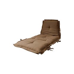 Variabilní kávově hnědý futon Karup Design Sit & Sleep Mocca