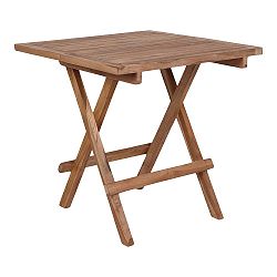 Venkovní odkládací stolek z teakového dřeva House Nordic Bilbao, délka 50 cm