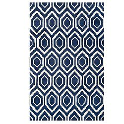 Vlněný koberec Safavieh Essex Navy, 274 x 182 cm