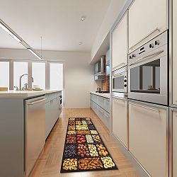Vysoce odolný kuchyňský běhoun Webtappeti Semi, 60 x 220 cm