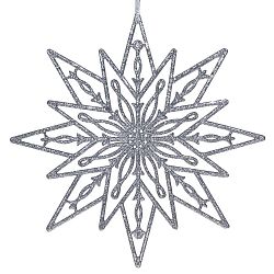 Závěsná dekorace ve stříbrné barvě Ewax Estrella