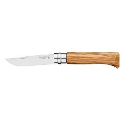 Zavírací nůž s rukojetí z olivového dřeva Opinel N°08