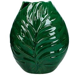Zelená keramická váza HF Living Studio, 15,5 x 31 cm