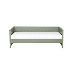Zelená postel/sofa WOOOD Nikki, 200 x 90 cm