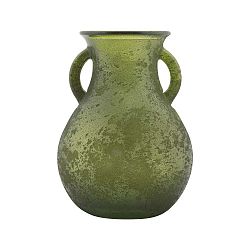 Zelená váza z recyklovaného skla Mauro Ferretti Anfora, ⌀ 11,5 cm