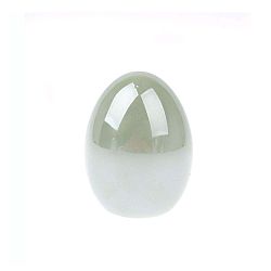 Zelené dekorativní keramické vajíčko Dakls Easter Deco, výška 8 cm
