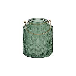 Zelený svícen na čajovou svíčku Native Cadena, ⌀ 14 cm