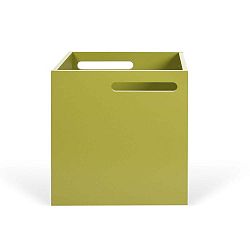 Zelený úložný box ke knihovnám TemaHome Berlin