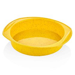 Žlutá silikonová pečící forma The Mia Baton, ⌀ 29 cm